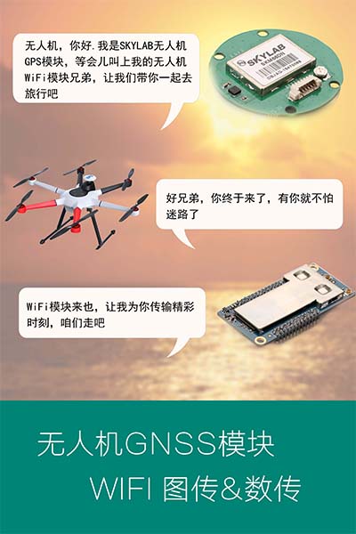 无人机GPS模块、WiFi模块